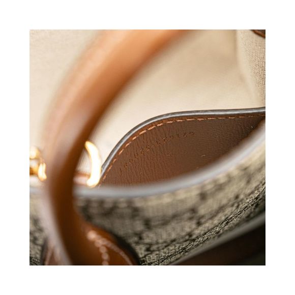 Pre Loved Gucci Mini Tote Bag Model 681210 Women Brown Messenger Bags - Picture 6 of 8